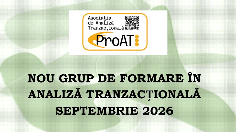 Nou grup de formare septembrie 2026